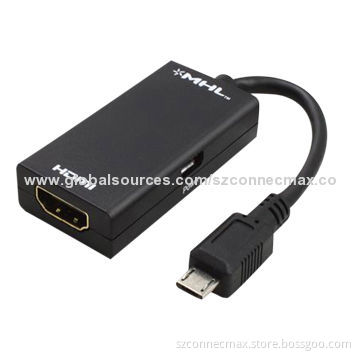 Micro USB to HDMI adapter, MHL cable